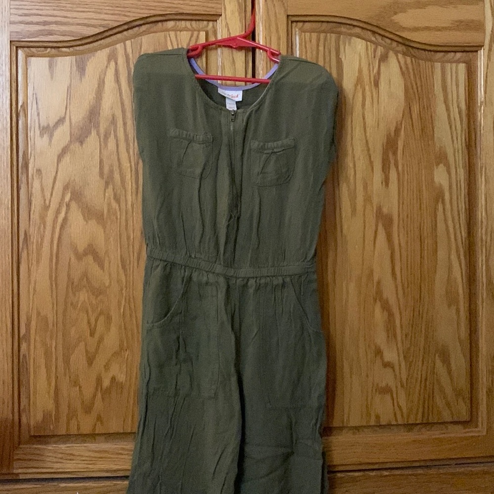 Kids green jumpsuit